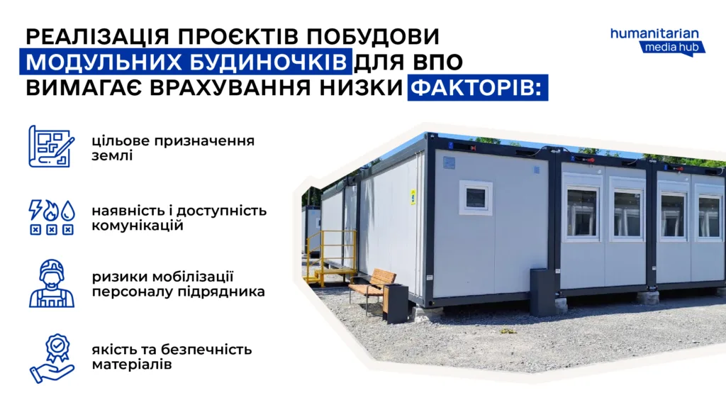 Що потрібно для будівництва модульних будинків для ВПО 2 Що потрібно для будівництва модульних будинків для ВПО