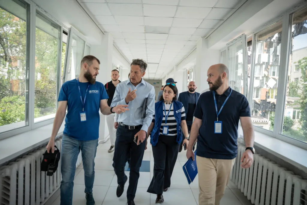 IOM renovates children's hospital in Kharkiv 3 IOM renovates children's hospital in Kharkiv