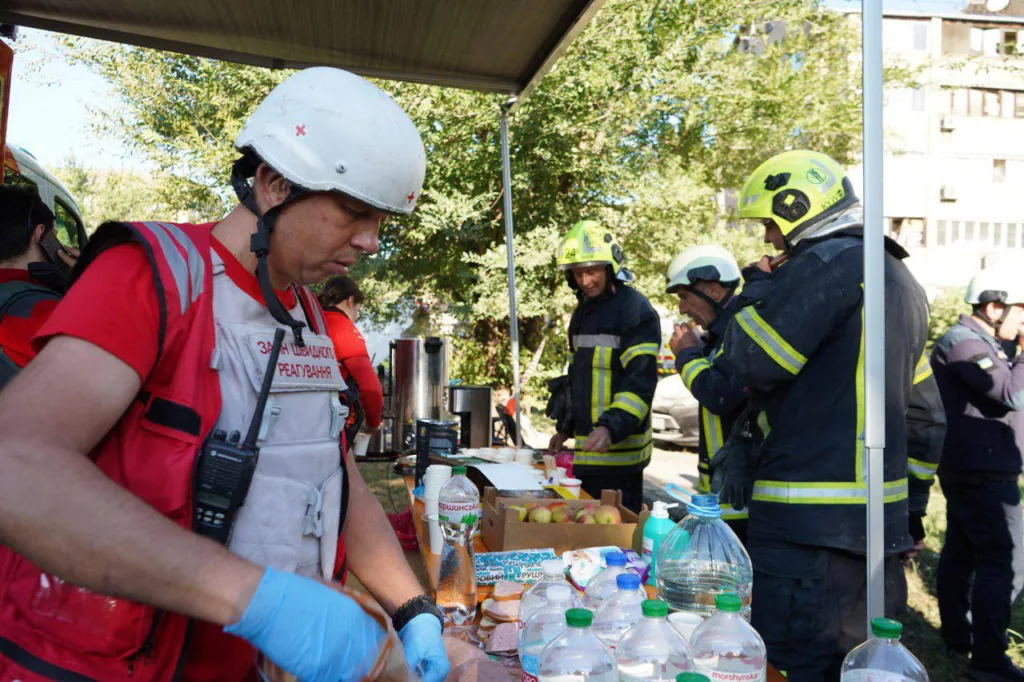 The Ukrainian Red Cross is assisting victims of the mass attack in Kyiv 20 The Ukrainian Red Cross is assisting victims of the mass attack in Kyiv