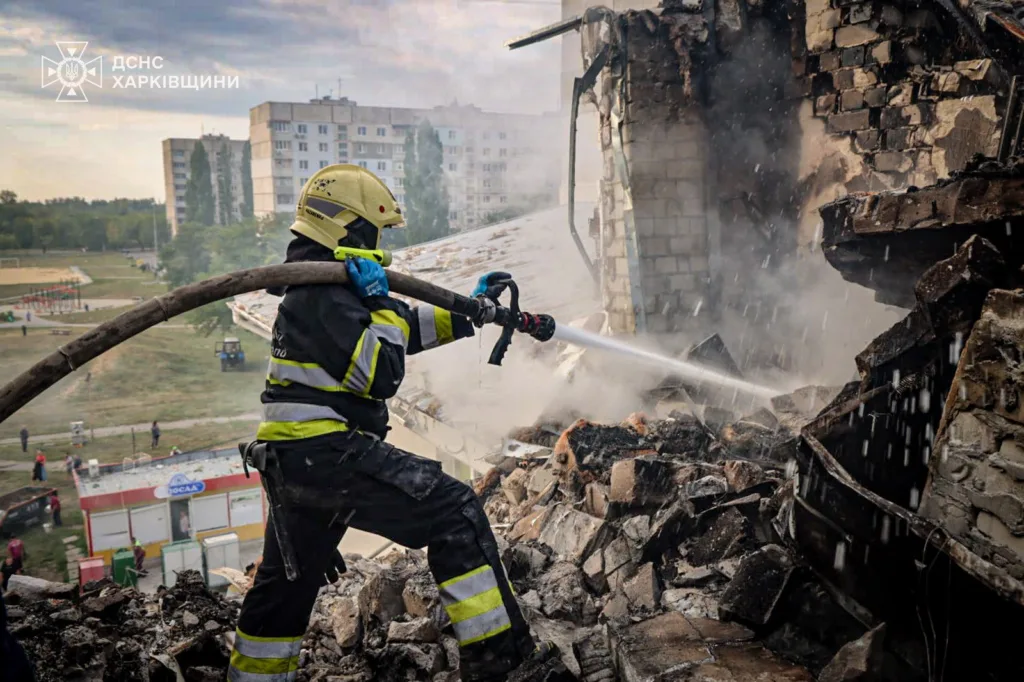 The number of victims has risen in Kharkiv after a drone strike — including two children