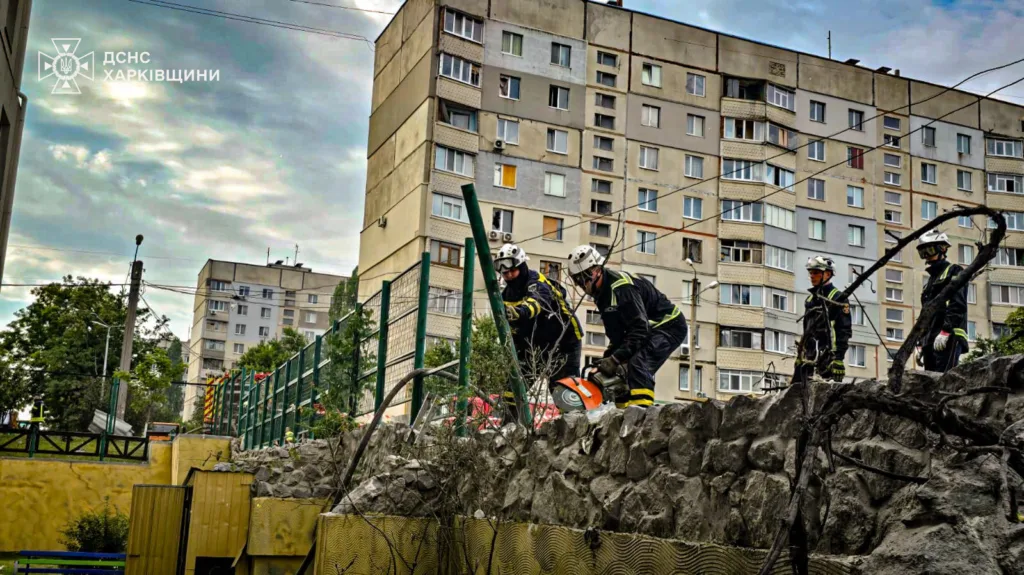 The number of victims has risen in Kharkiv after a drone strike — including two children