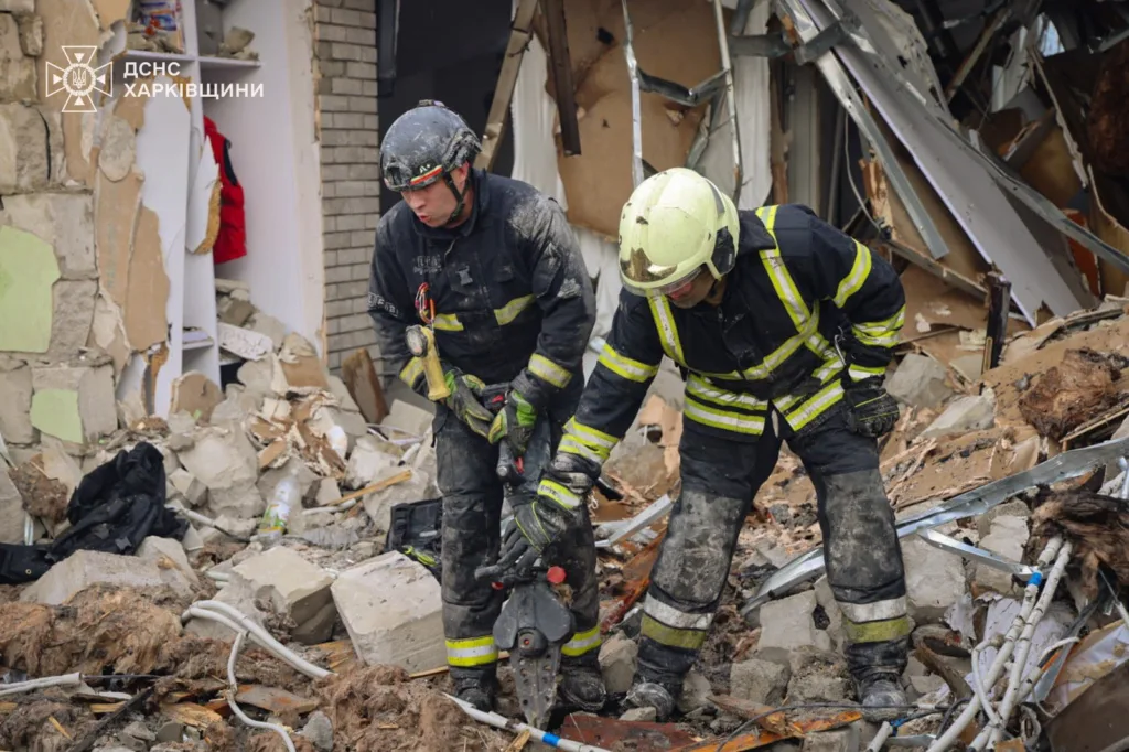 The number of victims has risen in Kharkiv after a drone strike — including two children